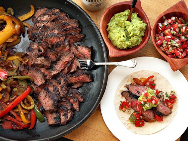 Grilled Steak Fajitas - Beautiful Life Magazine